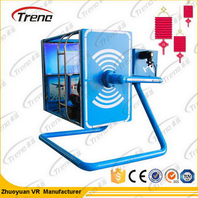 비행 경험을 가진 단독 플레이어 360 정도 VR 비행 모의 조종 장치