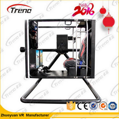 비행 경험을 가진 단독 플레이어 360 정도 VR 비행 모의 조종 장치