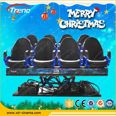 전기/유압 장치를 가진 7D 영화관 시뮬레이터를 쏘는 굉장한 총