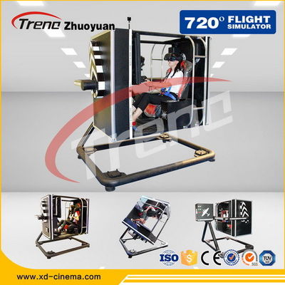 가득 차있는 디지털 방식으로 자동 귀환 제어 장치 체계를 가진 유원지 VR Oculus 갈라진 틈 비행 모의 조종 장치