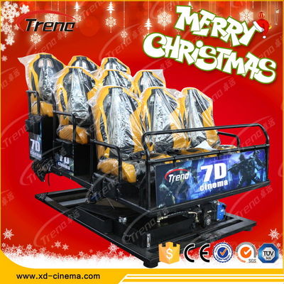 6 DOF 전기 플랫폼을 가진 7D 영화관 장비를 쏘는 유원지 총