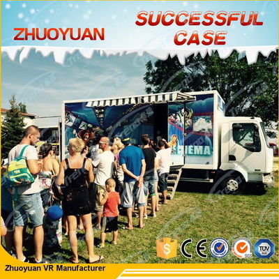 아이들을 위한 특수 효과를 가진 굉장한 경험 5d 영화관은 시뮬레이터를 몸짓으로 알립니다