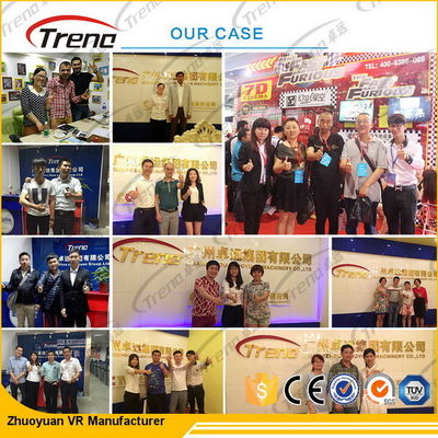테마 파크를 위한 시뮬레이터를 모는 특수 효과 5d 영화관 가상 현실