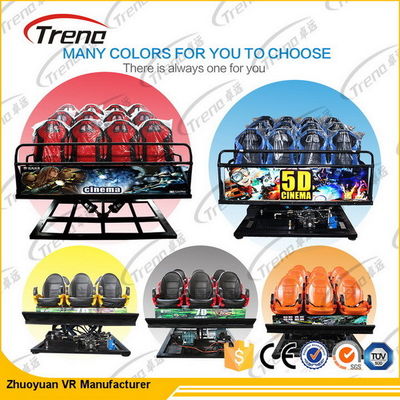 전기 3 Dof/동의 의자를 가진 유압 5D 영화관 장비 7D 시뮬레이터 영화관