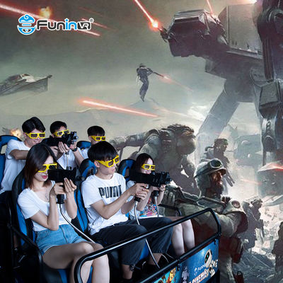 금속 7D 인터랙티브 모션 레이스 시뮬레이터 평면 곡선 화면 HD 프로젝션 영화관