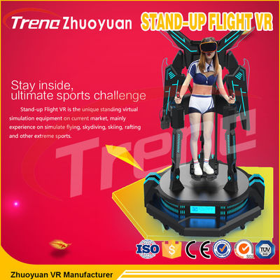 AC 220V 오싹하는 오락 Funning VR 비행 모의 조종 장치 기계 조종실 비행 운동