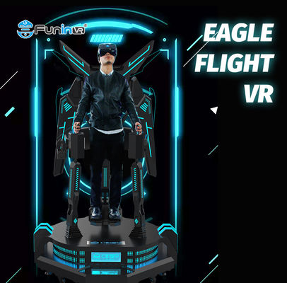 0.8kW 스탠드업 비행 VR 시뮬레이터 궁극 플랫폼 고속 모션