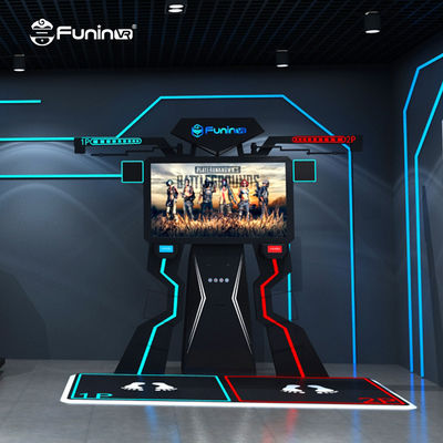 멀티 플레이어 스탠드업 비행 VR 시뮬레이터 360° 모션 범위