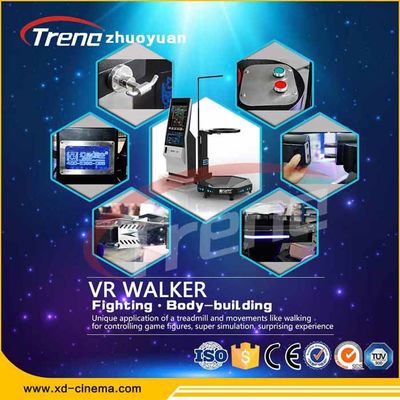 800 와트 9D 가상 현실 디딜방아/총격사건 전투 게임을 검게 하십시오