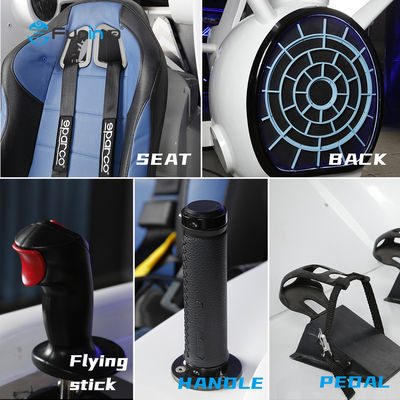 유리섬유 HTC Vive 360 VR 시뮬레이터 등급 부하 100kg