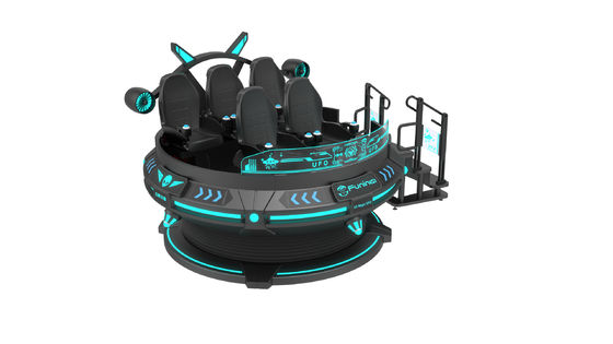 엔터테인먼트 55 인치 스크린 9D VR 의자 AC220V 5 좌석