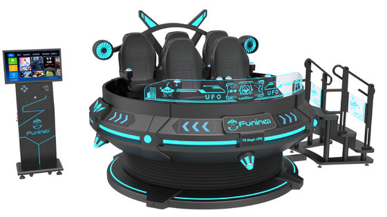 엔터테인먼트 55 인치 스크린 9D VR 의자 AC220V 5 좌석