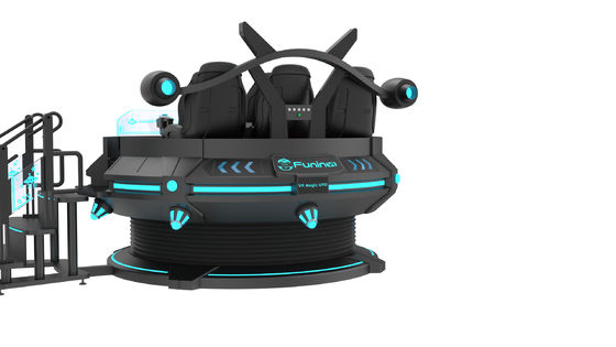 엔터테인먼트 55 인치 스크린 9D VR 의자 AC220V 5 좌석