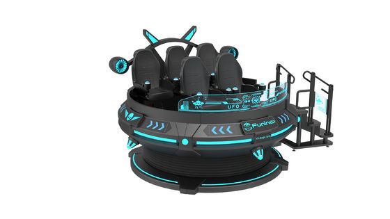 엔터테인먼트 55 인치 스크린 9D VR 의자 AC220V 5 좌석