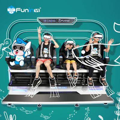 엔터테인먼트 9D 가상현실 시뮬레이터 서운드 사운드 낮은 유지보수 220V