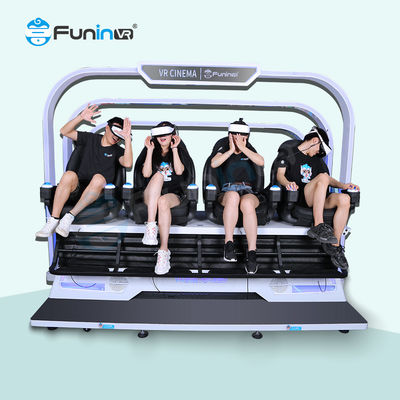 엔터테인먼트 9D 가상현실 시뮬레이터 서운드 사운드 낮은 유지보수 220V