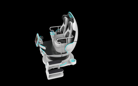 610kg 무게 용량 9D VR 의자 임메리티브 VR 경험과 조이스틱 컨트롤러