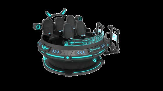 6석 9D VR VR 시네마 전압 220V/2.4KW 및 컴퓨터 I5 1650 8G 240G로 엔터테인먼트 사업을 업그레이드하세요.