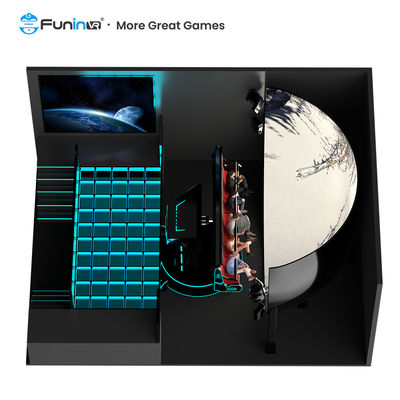 7D 영화 극장 돔 스크린으로 스포츠 공원을 액션 가득한 목적지로 바꾸십시오.