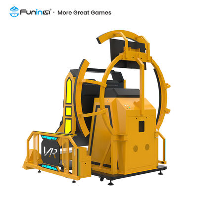 360° 회전 VR 비행 시뮬레이터 몰입 스롤러 코스터 VR 아케이드 게임 기계