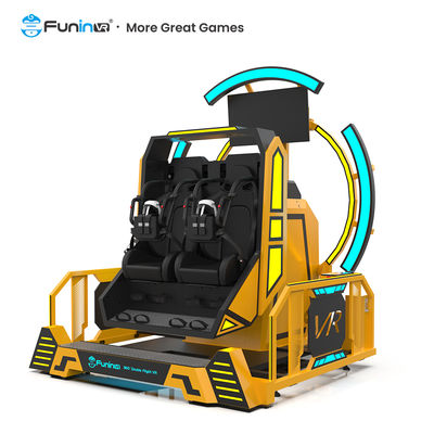 360° 회전 VR 비행 시뮬레이터 몰입 스롤러 코스터 VR 아케이드 게임 기계