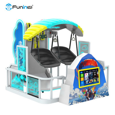 다양한 콘텐츠 9D 가상 현실 시뮬레이터 VR 스카이다이빙은 서라운드 사운드와 인터랙티브를 위해 설계된 여러 플랫폼 기능을 제공합니다.