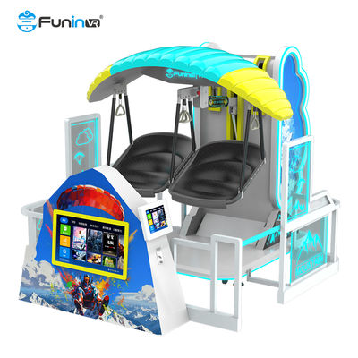 다양한 콘텐츠 9D 가상 현실 시뮬레이터 VR 스카이다이빙은 서라운드 사운드와 인터랙티브를 위해 설계된 여러 플랫폼 기능을 제공합니다.