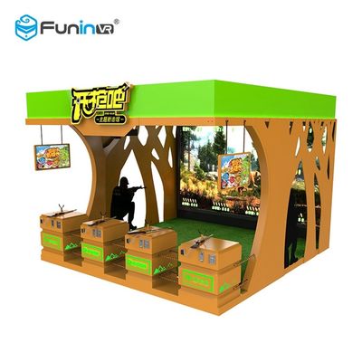 1000W 9D 가상 현실 시뮬레이터/제 2 3D 호쾌한 총 총격사건 게임 기계