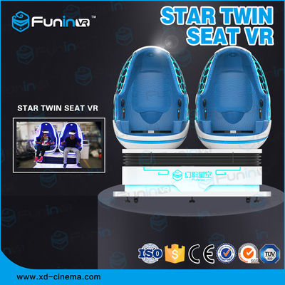 9D VR 360 도는 VR 의자 영화관 시뮬레이터/상호 작용하는 게임 가상 현실 장비를 Egg