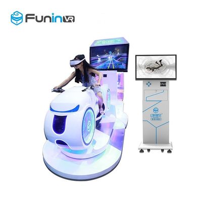 220V 백색 색깔 deepon E3로 경주하는 복수 경기자 눈 캐치 외관 Vr 자동차 운전 시뮬레이터 오토바이