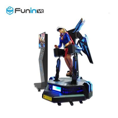 1260*1260*2450mm 9D VR 독수리 비행 영화관 시뮬레이터 2.0kw+200 Kg VR 360 유원지를 위한 나는 게임 기계