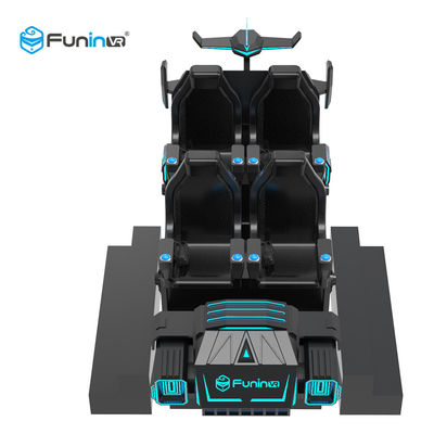 민감한 활동을 가진 VR 게임 차를 쏘는 3.8KW 9D 영화관 시뮬레이터 가상 현실