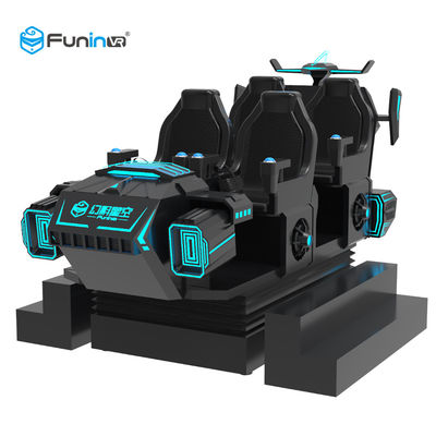 민감한 활동을 가진 VR 게임 차를 쏘는 3.8KW 9D 영화관 시뮬레이터 가상 현실