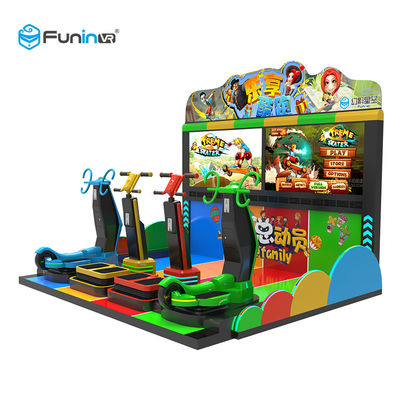 재미있는 아이 유원지를 위한 상호 작용하는 Parkour 9D VR 시뮬레이터