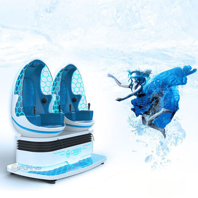 전기 불안정한 플랫폼 9D 가상 현실 시뮬레이터 4.5KW 쌍둥이 좌석