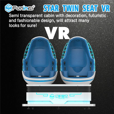 파란 빛 3 정연한 Mertre 9D 영화관 계란/360도 가상 현실 기계