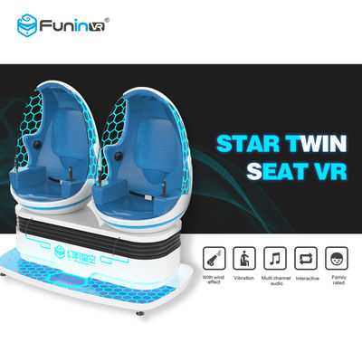 동적인 360 정도 상호 작용하는 VR 계란 영화관/9D VR 시뮬레이터 경험