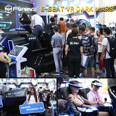 가족 9D 가상 현실 시뮬레이터 6는 Deepon E3 Vr 유리에 자리를 줍니다