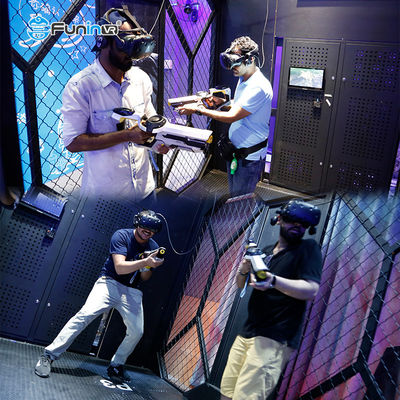 VR+ 공원은 전자적 아케이드 게임 9D VR 멀티 플레이어 동적 탈출 방 VR를 탑니다