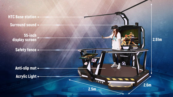 1 납입자  나터액티비티는 9D 가상 현실 비트 게임기 정격 부하 200 킬로그램 이유 쇼핑몰을 배치합니다