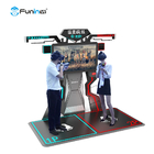 게임기 테마 공원 장비를 촬영하는 2 선수들 VR 총 시뮬레이터 VR