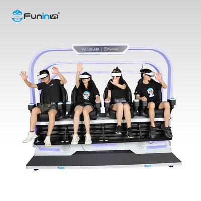 9차원 VR 영화관에서 현실적인 바람 / 온도 효과 동적 좌석 DeepoonE3 VR 안경