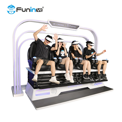 360° 모션 HD 시각적 현실적인 바람 9D VR 영화관 인터랙티브 게임플레이와 다양한 콘텐츠
