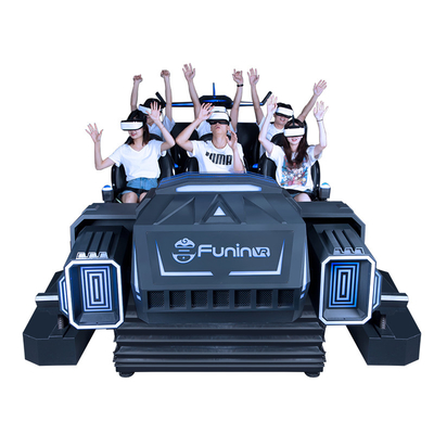 6석 9D VR 롤러코스터 시뮬레이터
