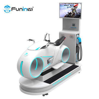 9D VR 레이싱 모토 시뮬레이터 4.8KW 전력 92 게임 다양성