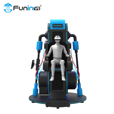 9D VR 의자와 조이스틱 컨트롤러로 모험공원의 잠재력을 발휘하세요