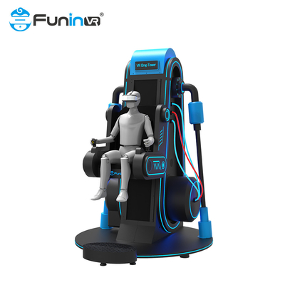 9D VR 의자와 조이스틱 컨트롤러로 모험공원의 잠재력을 발휘하세요