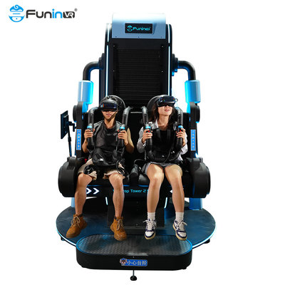 Immerse Yourself in Virtual Reality with 9D VR Chair's 360 Degree Rotation and 55 Inch Screen