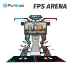 2 선수 상호 작용하는 아케이드 게임 기계 FPS 경기장 9D 가상 현실 영화관