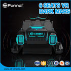 매력적인 9D 가상 현실 시뮬레이터, 6 Seater VR 영화관 극장 탱크 모양